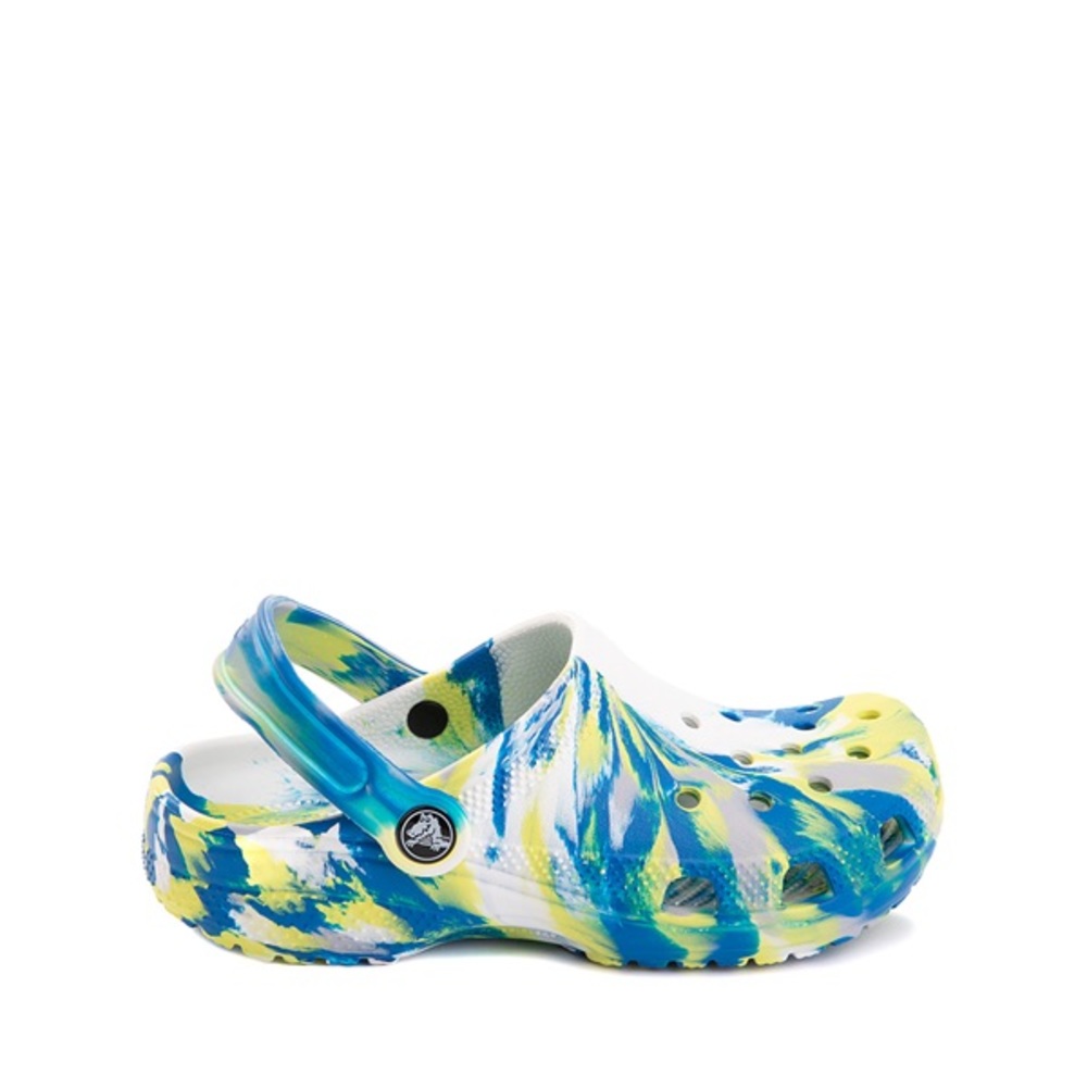 Crocs Classic White Marbled Clog Toddler Size 7C